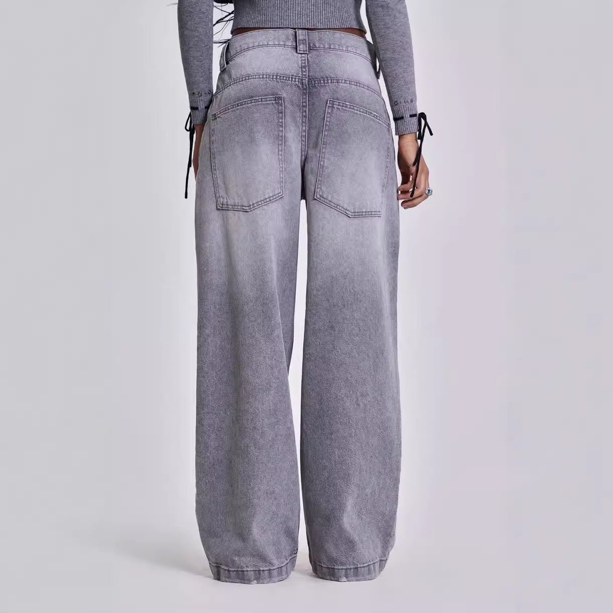 Mara Grey Jeans Pants
