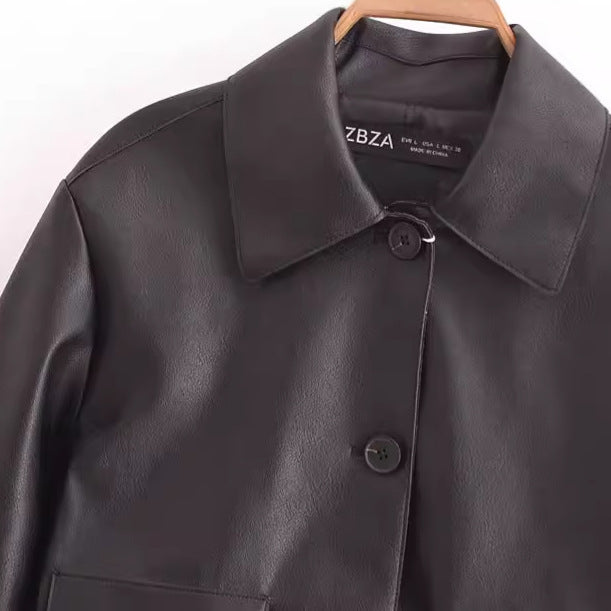 Ana PU jacket