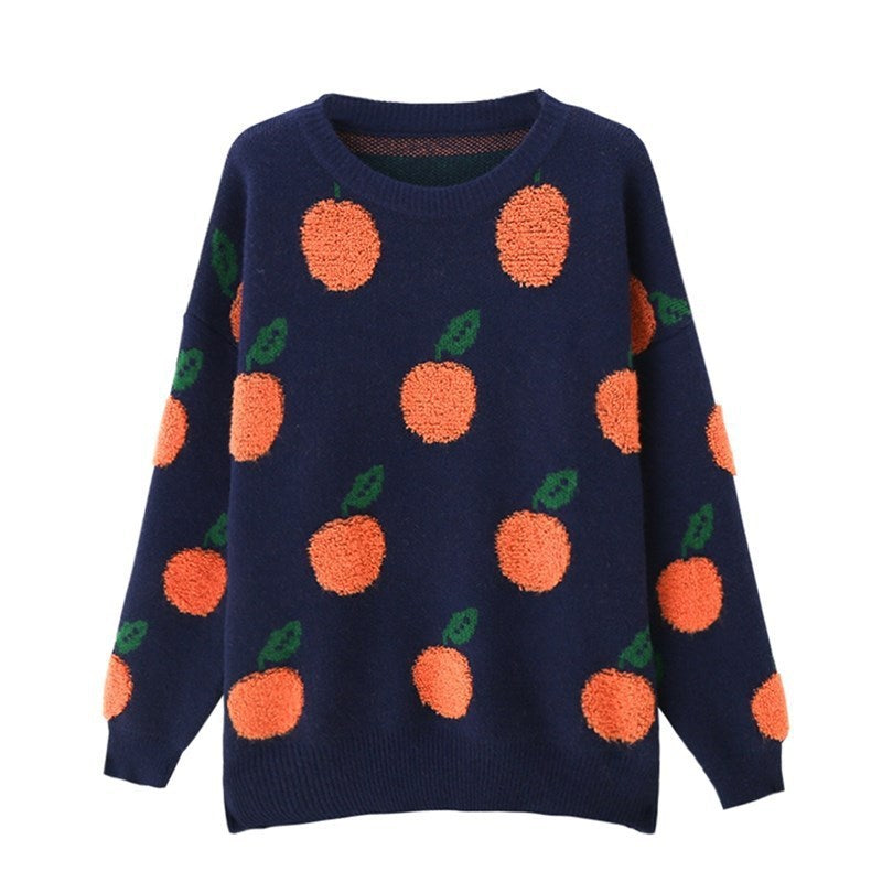 Orange Sweater