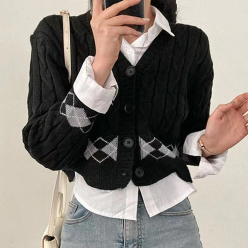 Cardigan Crop Top Eva