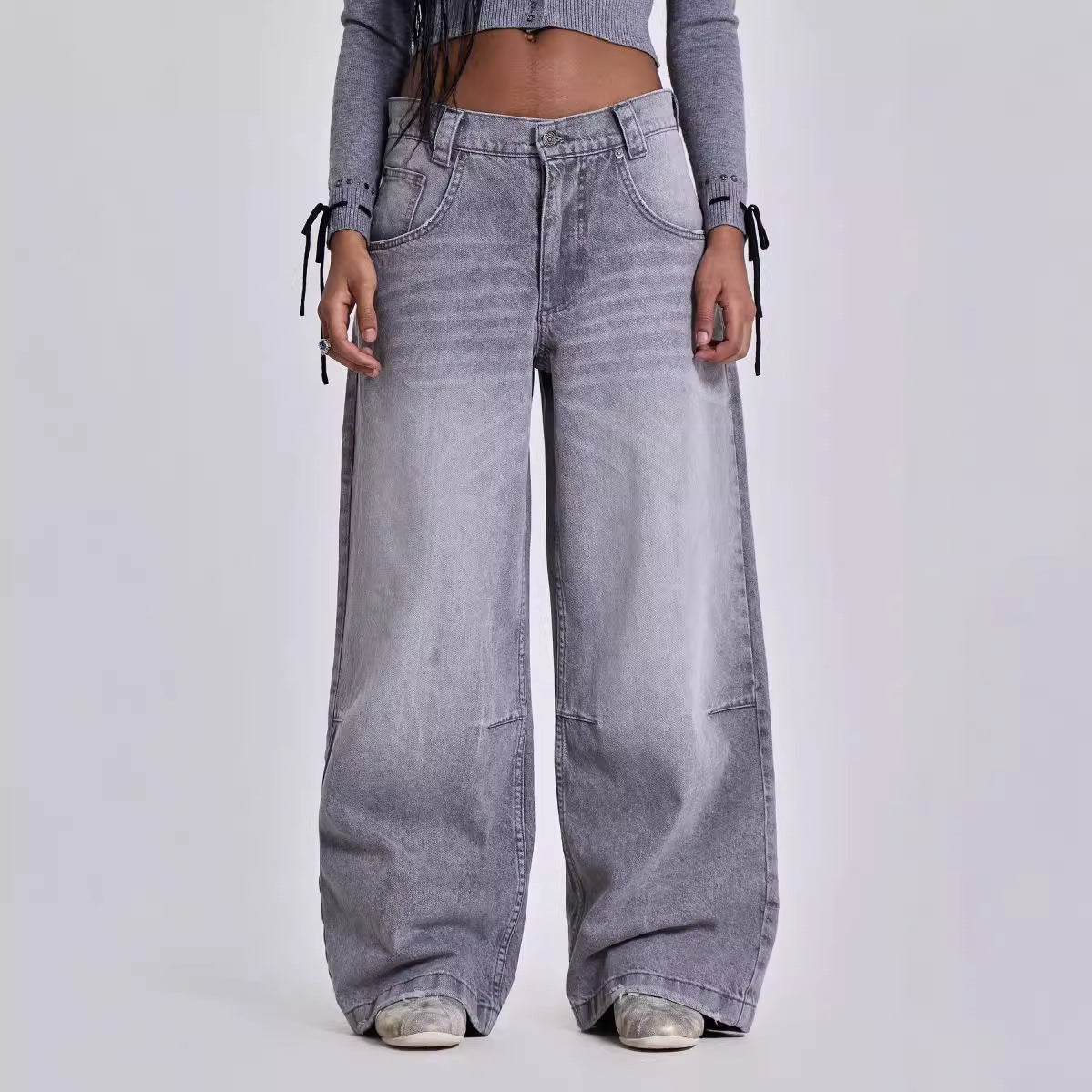 Mara Grey Jeans Pants