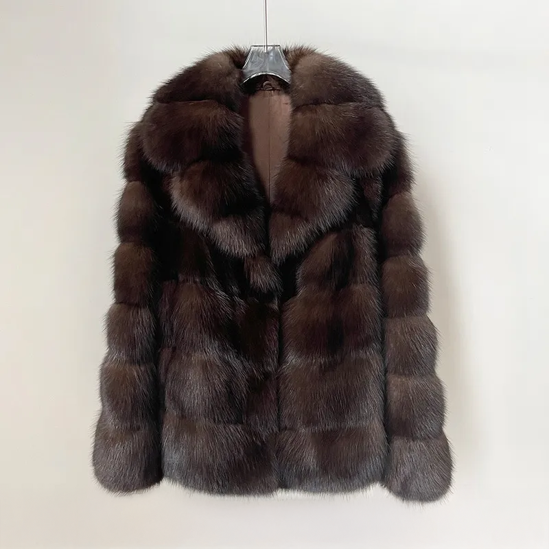 Livia Faux Mink Fur Jacket