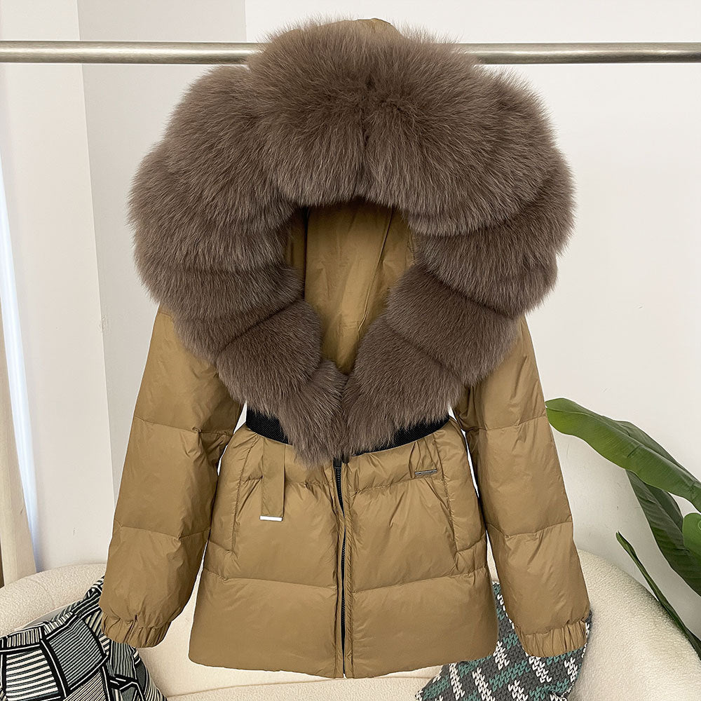 Amalia Jacket with Natural Fur