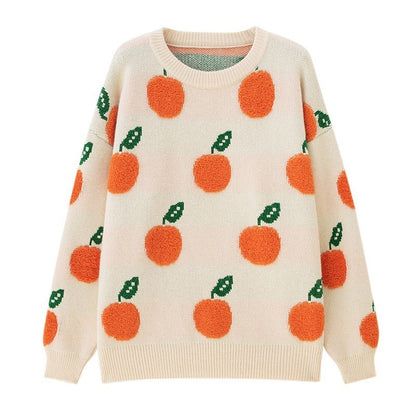 Orange Sweater