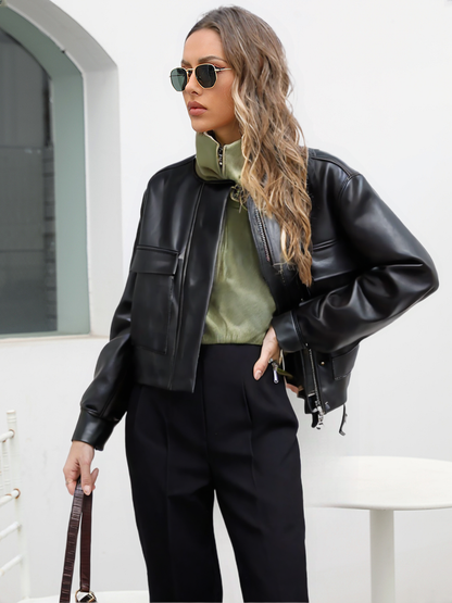 Mia PU jacket