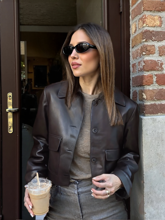 Ana PU jacket