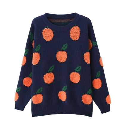 Orange Sweater
