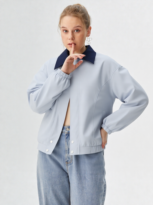 Emma Jacket with Polo Collar