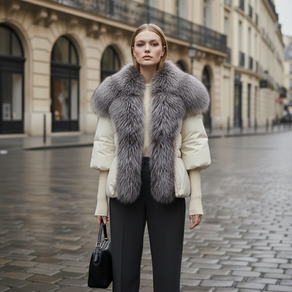 Nova Jacket with Fur Collar