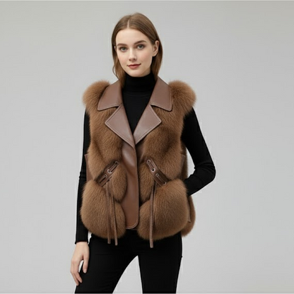 Clara Kunstpelzweste