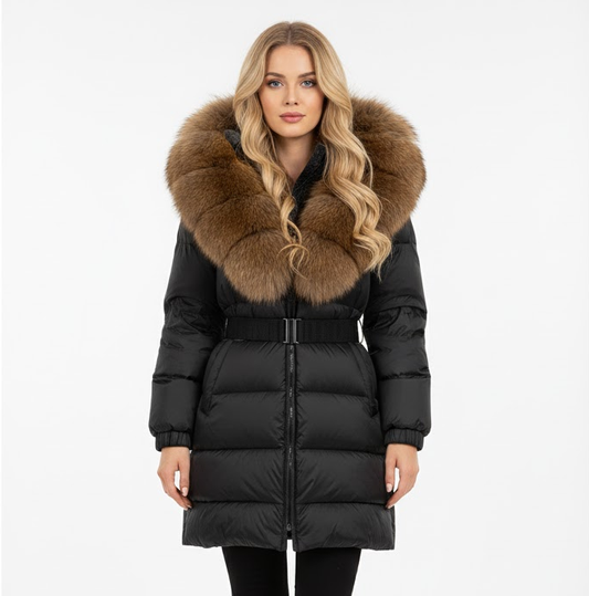 Viviana Jacket with Real/Faux Fur 2XL